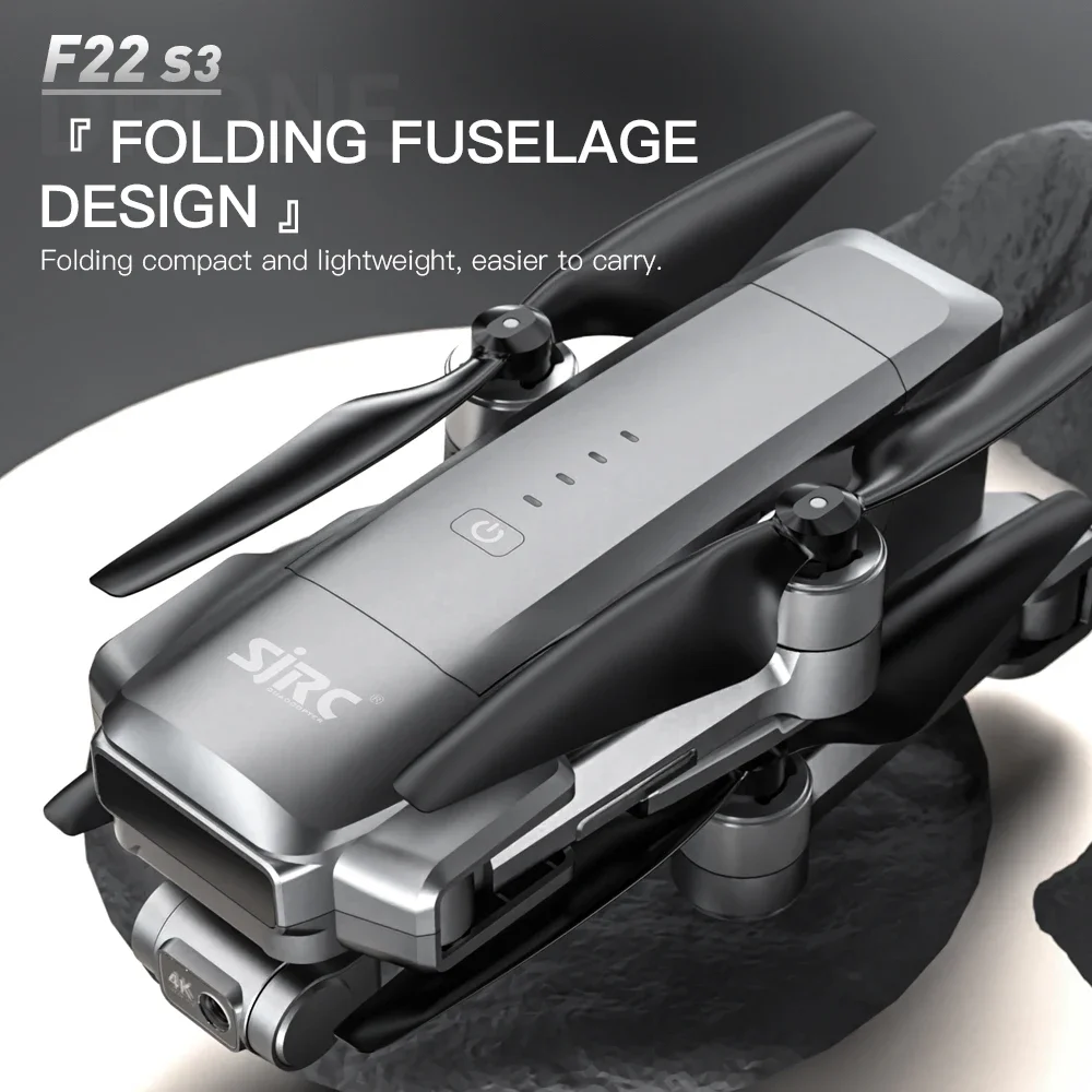 Fpv Brushless Rc Drone 4K - SJRC F22 S3 pro Quadcopter Lipat