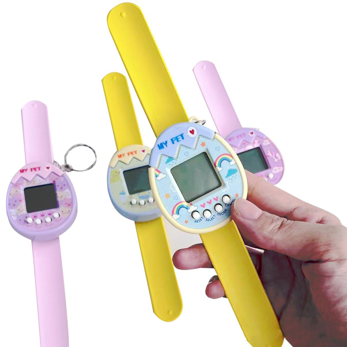 Jam tangan elektronik hewan pe - Tamagotchi Electronic Pet Virtual ulasan dan harga