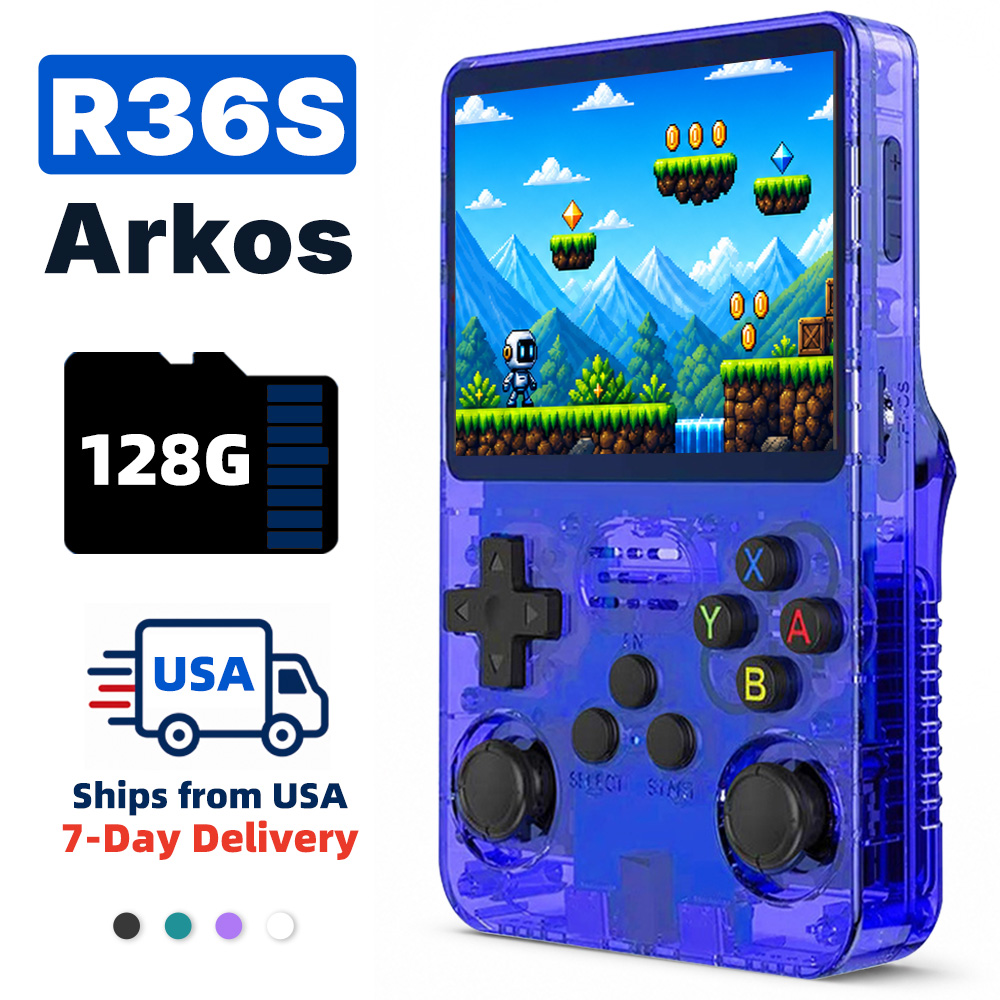 Konsol Game Genggam Retro 2026 - Retro Handheld Game Console R36S ulasan dan harga