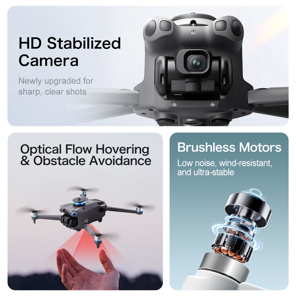 GT60 GPS Foldable RC Quadcopte - Fpv Brushless Rc Drone 4K ulasan dan harga