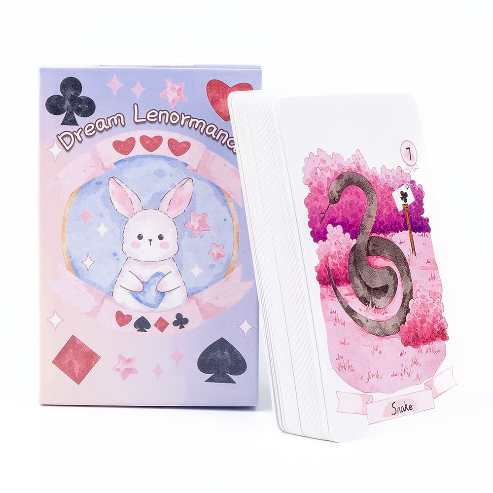 Rana psikis Dream Lenormand Ta - Tarot Cards Deck With Guidebook ulasan dan harga