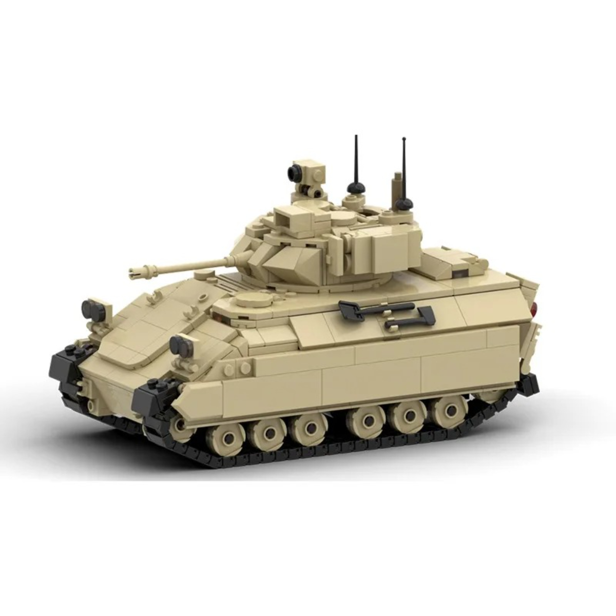 Set Blok Bangunan Kendaraan Pe - Lego Compatible Military Tank ulasan dan harga